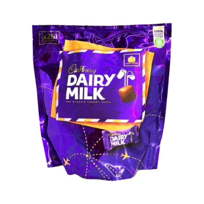 Cadbury Dairy Milk Chocolate Pouch 498G - Image 1