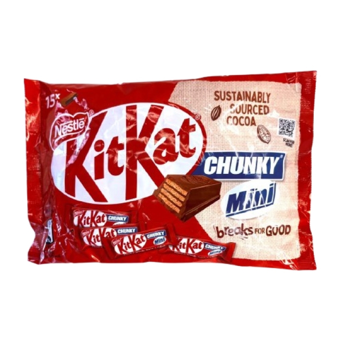 Kit Kat Chunky Mini Bag 250G - Image 1