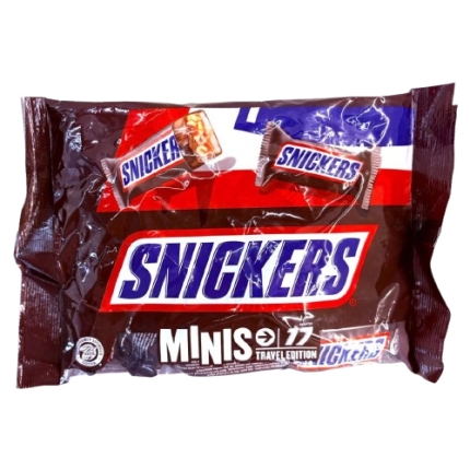 Snickers Chocolate Minis 333gm Bag