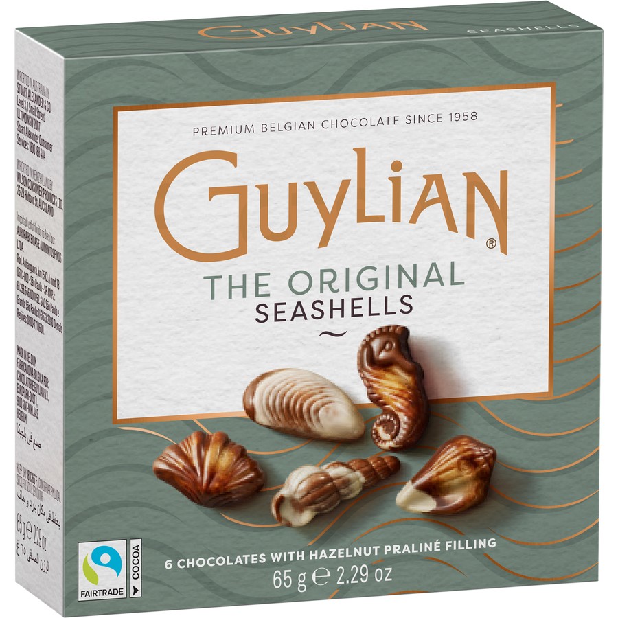 35180557434910 Guylian Choco Seashell 65gm - Image 1