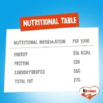 Kinder Chocolate Mini 120gm Pouch - Image 2