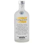 Absolut Vodka Citron 40% 100cl