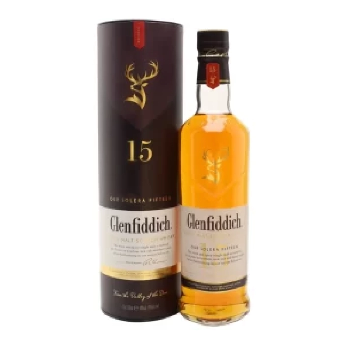 Glenfiddich 15Yo Single Malt Scotch 1Ltr - Image 1