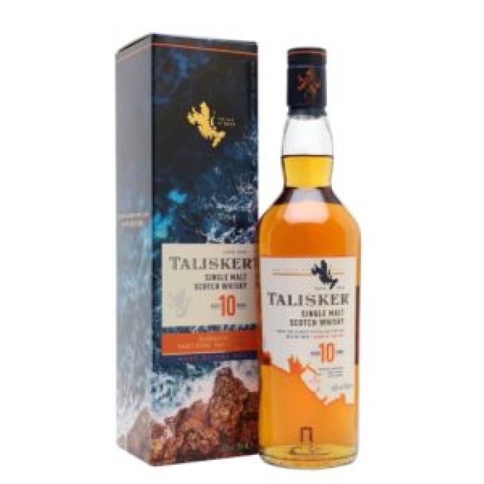 Talisker 10YO Malt Whisky 75cl - Image 1