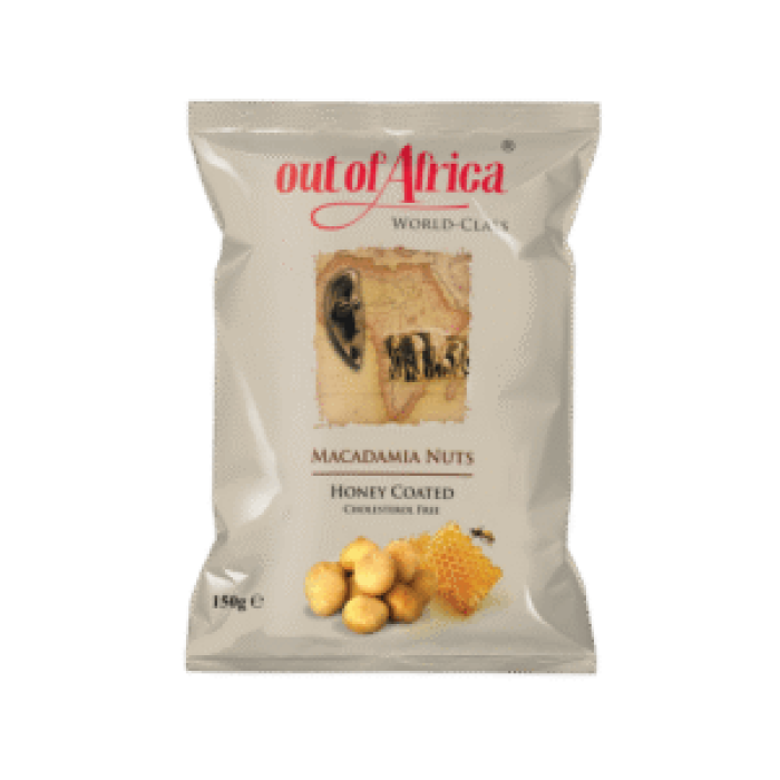 OOA Macadamia Nuts Honey Coated 150G Pk - Image 1