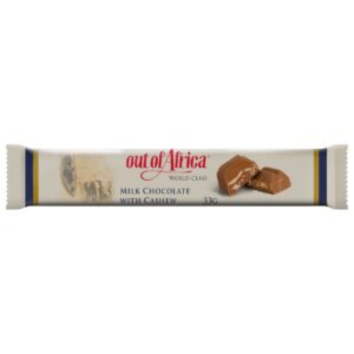 OOA Milk Chocolate With Cashew 33G Bar - Image 1