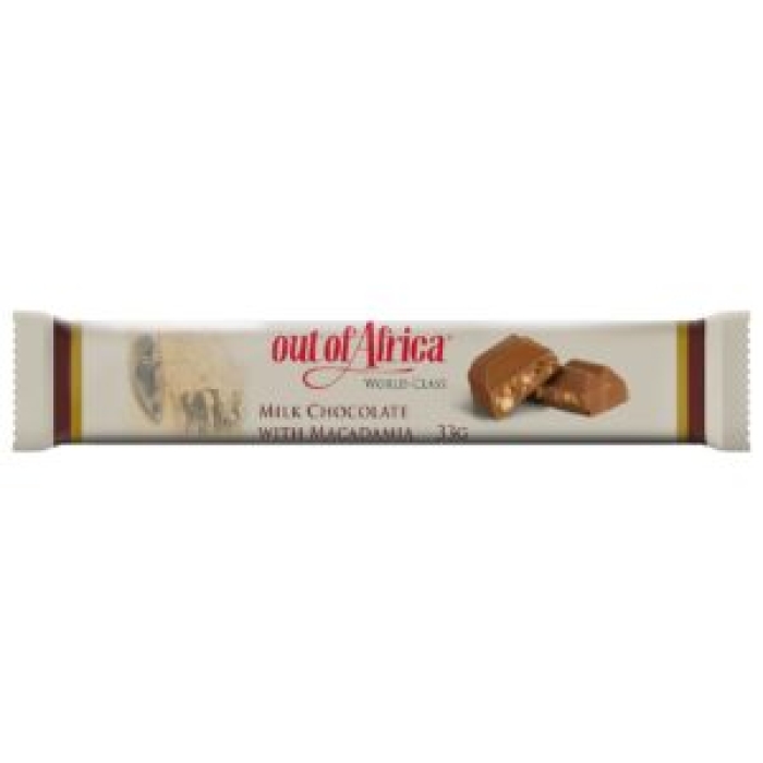 OOA Milk Chocolate With Macadamia33G Bar - Image 1