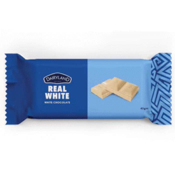 Dairyland Chocolate Real White 40Gm - Image 1