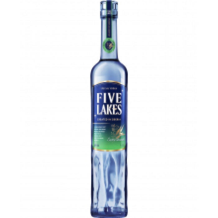 Five Lakes Premium Vodka 100cl - Image 1