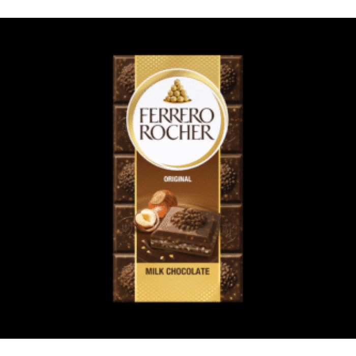 Ferrero Rocher Original Milk 3x90gm Bar - Image 1