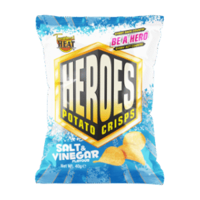 TropicalHeat Heroes Salt&Vinegar110g - Image 1