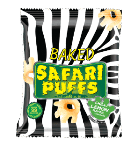 TropicalHeat SafariPuffs ChilliLemn100Gm