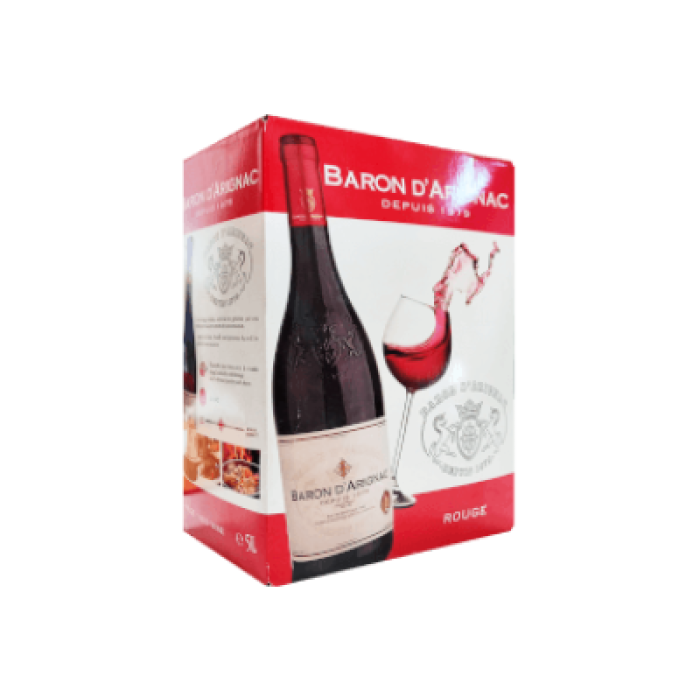 Baron D Arignac Red 5 Ltr - Image 1